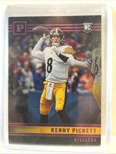 Kenny Pickett TEAL SP Rookie RC 2022 Chronicles Card # PA-1 Pittsburgh Steelers