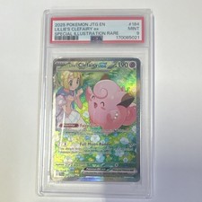 2025 Pokemon TCG Journey Together EN Lillie's Clefairy ex 184/159 SIR PSA 9