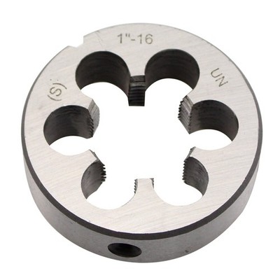 1''  16 Right Hand Round Die, Machine Thread Die