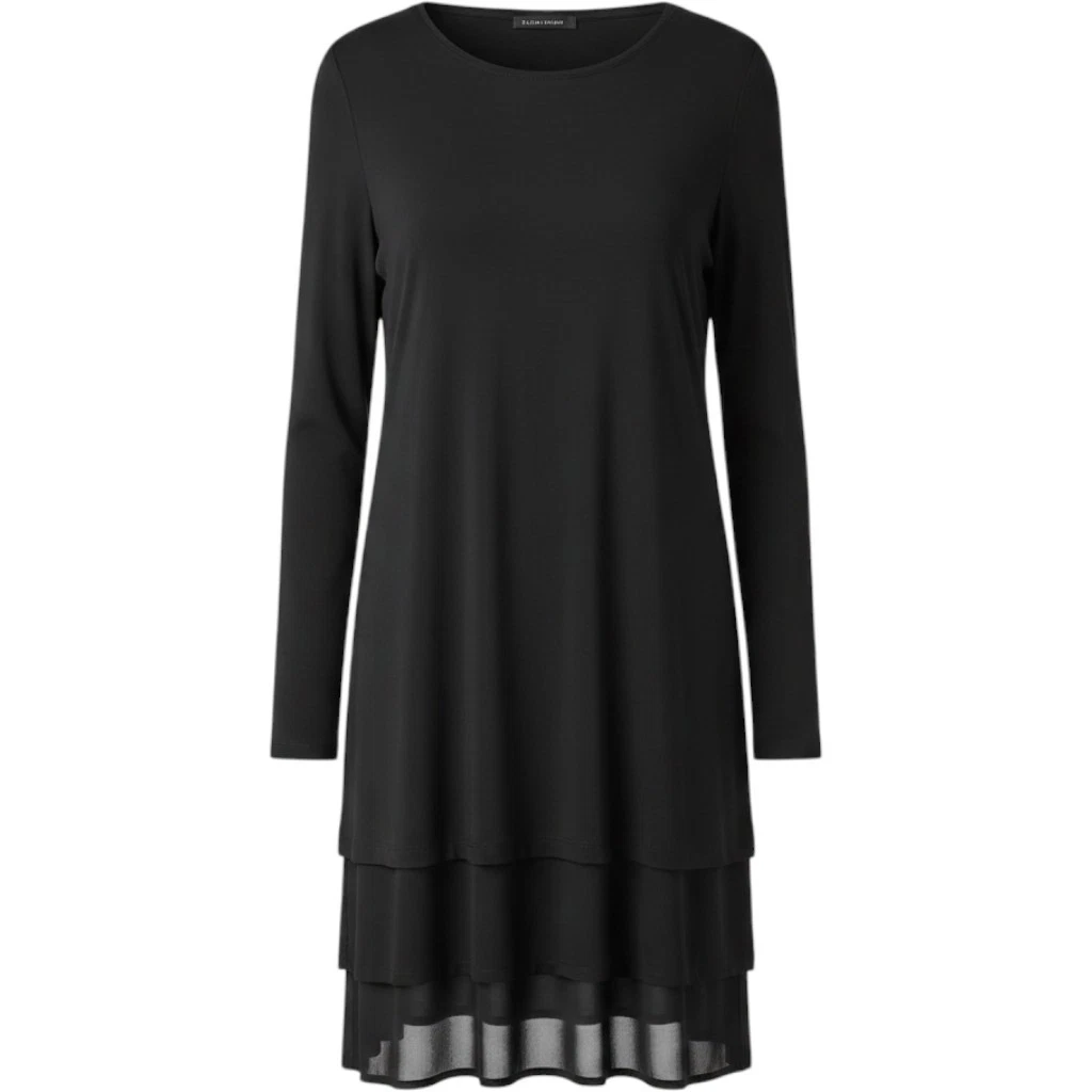 eileen fisher silk shirt dress Silk Georgette Crepe Notch Collar Shirtdress