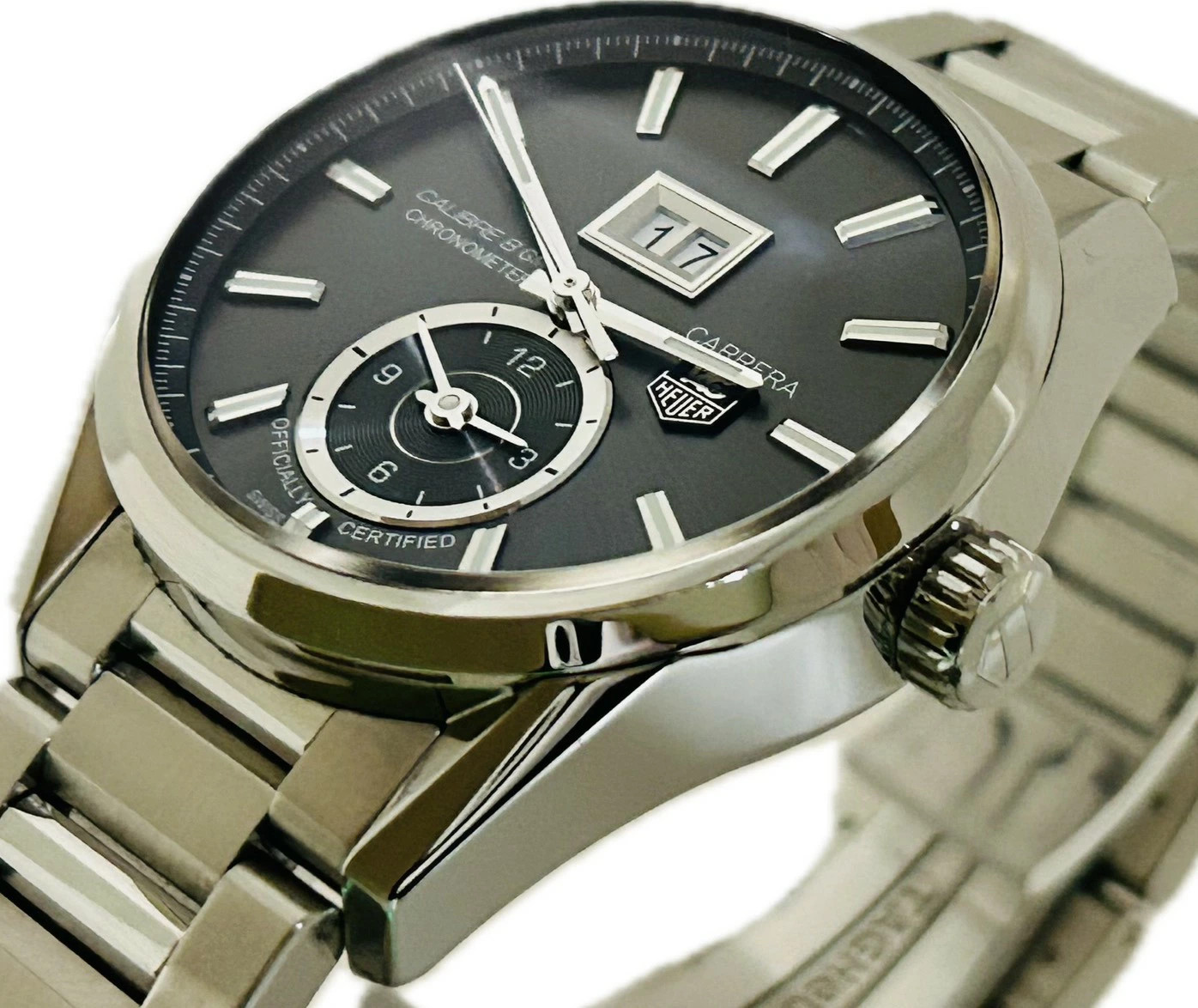 Tag Heuer Carrera Calibre 8 WAR5012 2 FC6326 Mens Wristwatch Automatic image 4