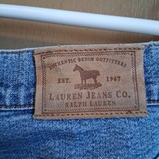 Vintage Lauren Ralph Lauren Straight Leg Jeans Medium Wash Sz 12 Ladies EUC