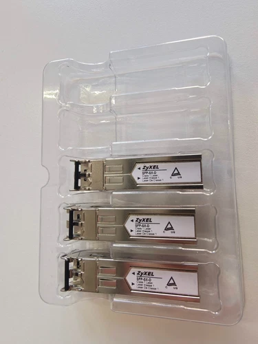 3x ZyXEL SFP-SX-D SFP Mini-Gbic -Transceiver-Modul 91-010-204001B