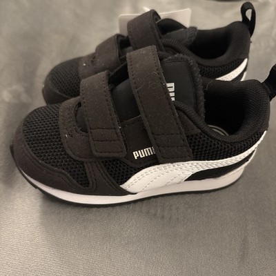 PUMA Kids Boys R78 Slip On Sneakers Shoes Casual - White Size  7c Toddler Kinder