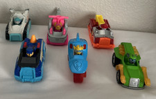 PAW Patrol Die Cast Cars Lot of 6 Chase Marshall Skye Everest Rocky