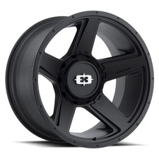 22x11.5 Vision Off-road 390 Empire Satin Black Wheels 8x180 -44mm Set Of 4