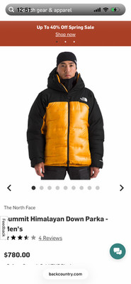 The North Face Summit Himalayan Down Parka