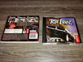 Test Drive PC CD-ROM Atari 2002 Game for Windows 98/Me/2000/XP Jaguar XJ220 XKR