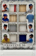 2025 Leaf in the Game Used Sports - Pristine Sixteen Cal Ripken, Rickey 7/12...