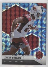 2021 Panini Mosaic Rookies Reactive Blue Mosaic Prizm Zaven Collins #363 07ey