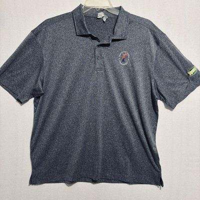 Clique Polo Mens XL US Open Pinehurst No 2 Putter Boy Golf Performance Poshcore