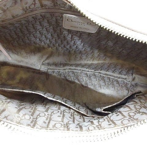 Christian Dior Shoulder Bag One Tuck Animal Print Leopard Canvas Brown Used thumbnail 6