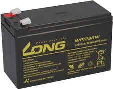 Kung Long Blei Akku 12V 9Ah WP1236W MP1236H UP-VW1245P1 12FGH36 FGH2092 AGM Gel
