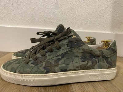 HIDE&JACK Camouflage Green Brown Men's EU 42 Casual Sneakers