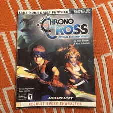 Chrono Cross Official Strategy Guide Brady Games Sony PlayStation Squaresoft