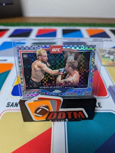 REINIER DE RIDDER Rookie X-Fractor 2025 Topps Chrome UFC #185