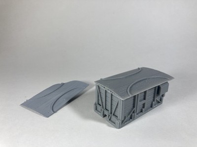 Custom Narrow Guage Breakvan - Thoms & Friends -Trackmaster / Plarail - Misprint