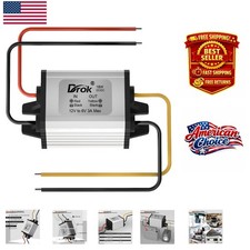 12V to 6V Waterproof Voltage Regulator - 90 Efficiency with Safety Features
