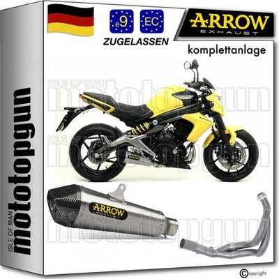 ARROW KOMPLETTANLAGE OP X-KONE NICHROM C KAWASAKI ER6N ER-6N 2012 12 2013 13