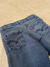 Levi  s 511 Slim Toddler Jeans Size 5 Regular Adjustable Waist Medium Blue Denim