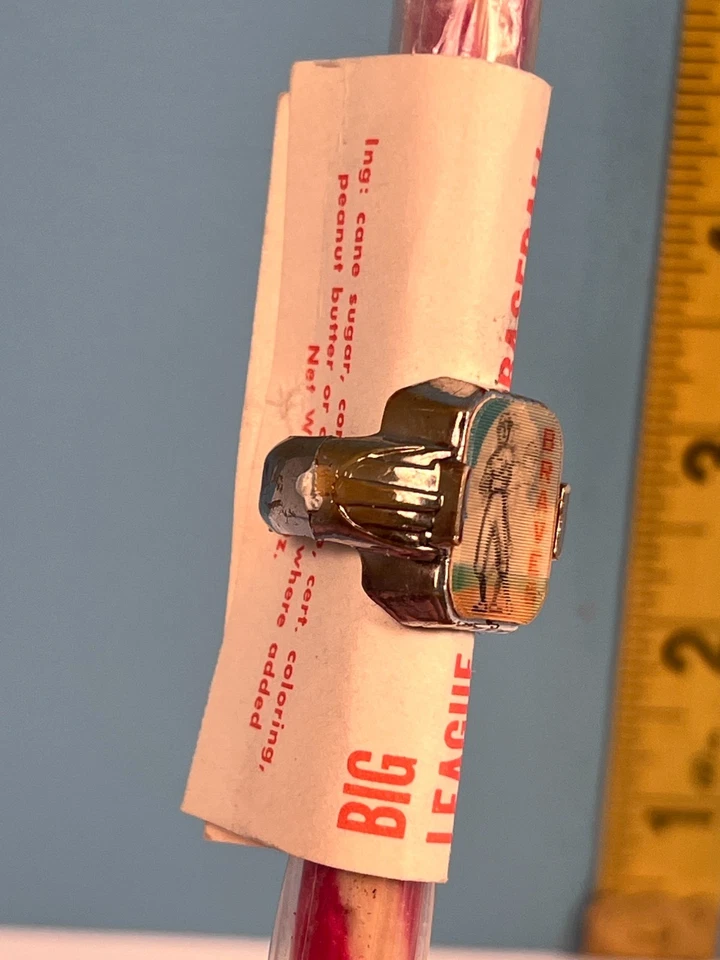 L.M. Anillo parpadeante Becker Milwaukee Braves con etiqueta original regalo de Navidad Foto 3 de 4