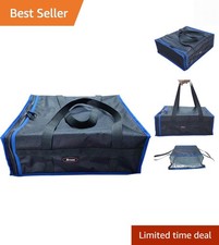 Pizza Delivery Bag, 14" x 14" x 5" Pizza Warmer Bags for Carry Hot, Insulated...