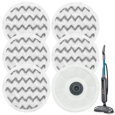 3897A / 3712 Rotating Steam Mop Pads Replacement for Bissell SpinWave Smart S...