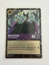 Disney Parks 2026 Lorcana Maleficent Attack Of The Vine 4/DIS EN 13 Promo Card