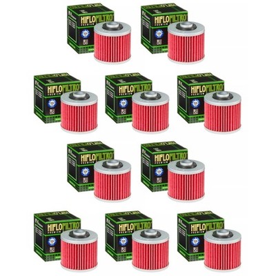 Hiflofiltro Oil Filter (x 10) Fits JAWA 660 CZ SPORTARD (2013 to 2015)