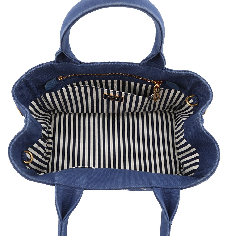 PRADA Canapa Handbag Canvas 1BG439 PRADA 2way  Assurance from japan thumbnail 6