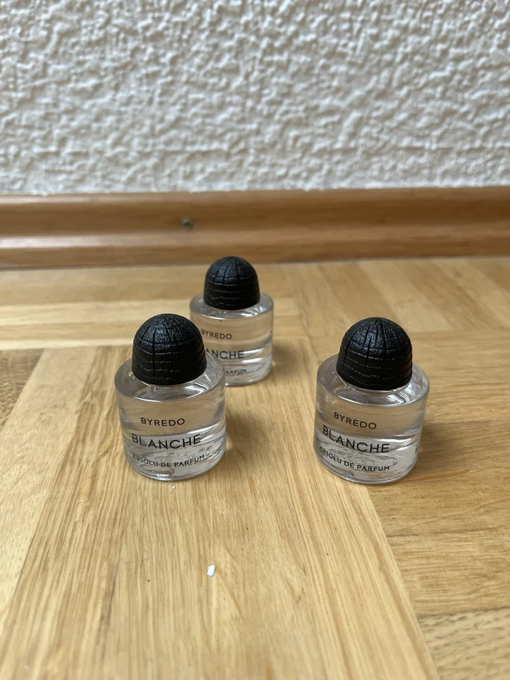 3 x Byredo Blanche absolu de Parfum 8 ml