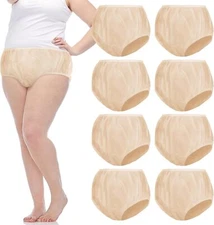 Plastic Underwear for Incontinence Adult Diaper Cover Waterproof Pull-on Pants