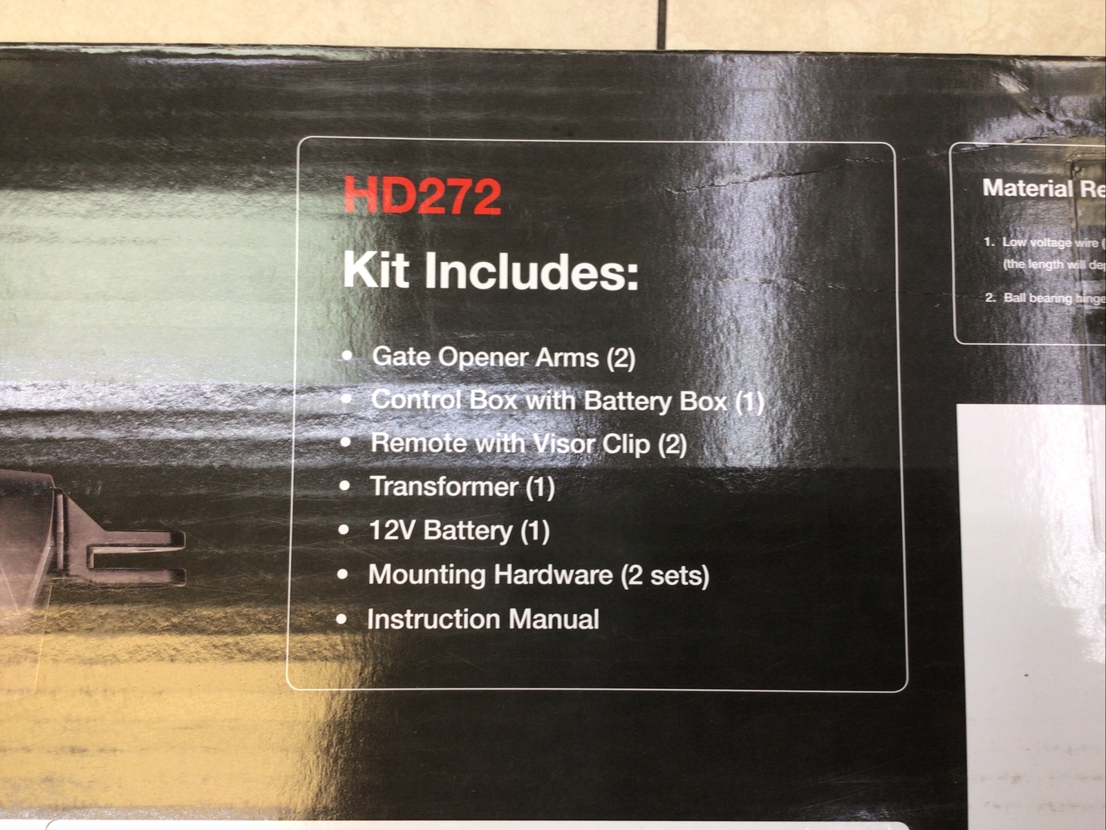 Mighty Mule HD272 Light Duty Dual Swing Automatic Gate Opener Solar
