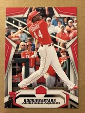 2020 Panini Chronicles Rookies And Stars #4 Aristides Aquino RC Rookie Baseball