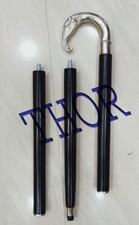  Nautical Marine Collectible Brass With Wooden Walking Stick Gift 