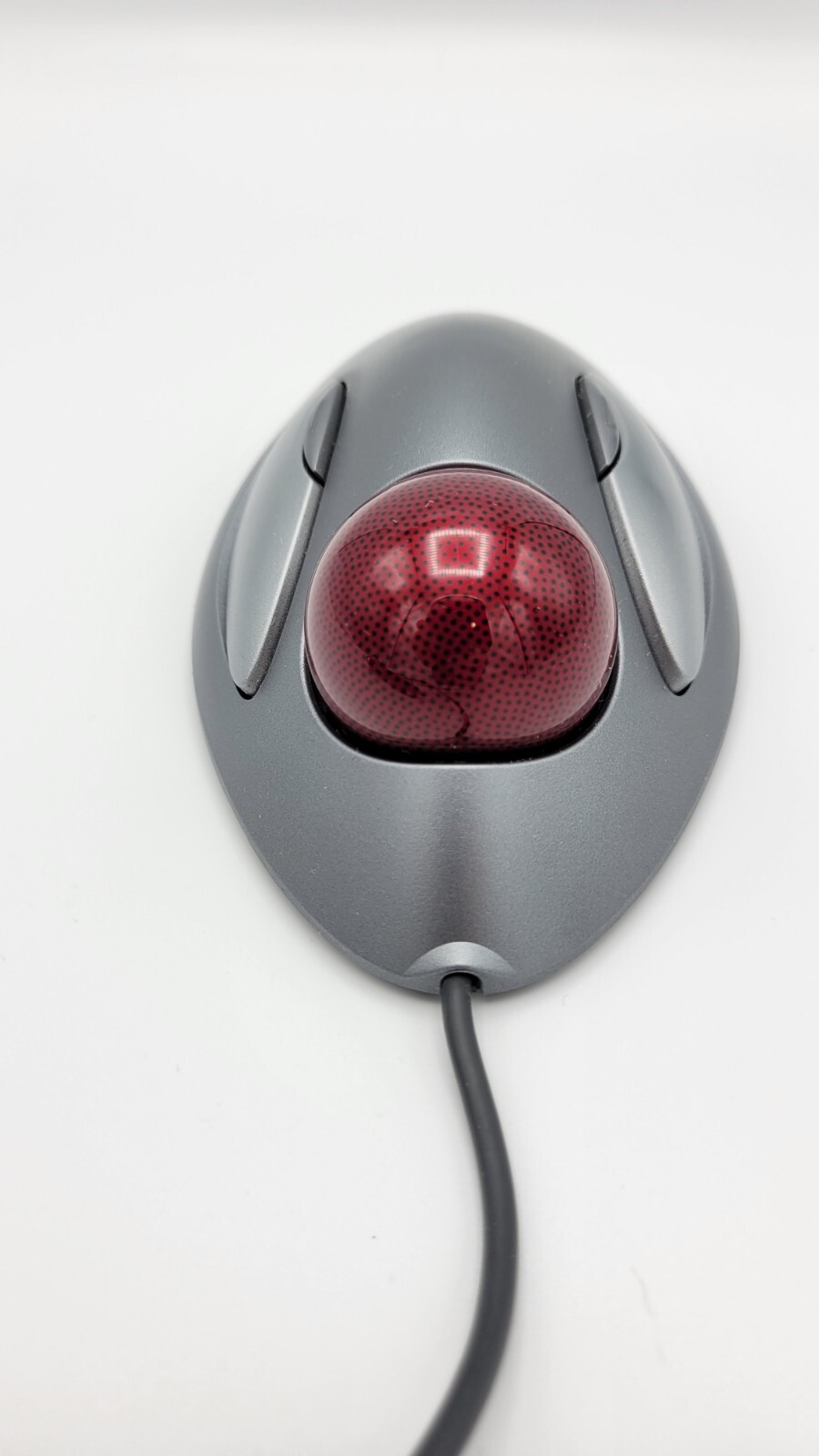 5 Logitech TBC21 USB Optical Trackman Marble Mouse Trackball CLEAN