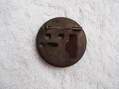 Bouton Avec Papier D'application Bouton Pinback Vintage 1937 - Permis De Pêche De Pennsylvanie #188266, Bon État Bouton Collection Pêche USA