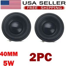 2pcs 40mm Mini Audio Portable Speakers 16 Core 4 Ohm 5w Full Range Speaker