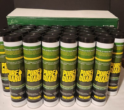 #ad PUREGUARD HIGH TEMP EXTREME PRESSURE GREASE NLG1 2 HEAVY DUTY 30 PACK $122.00