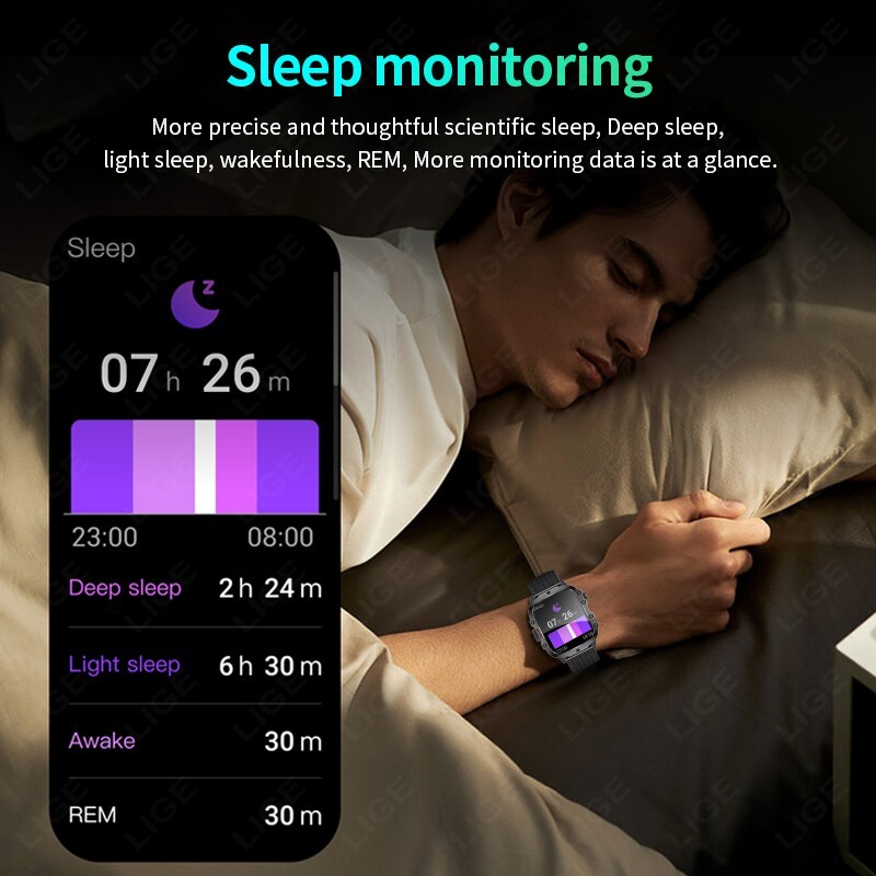 Smartwatch Uomo 1.96" con Chiamata e Fitness Tracker foto 6