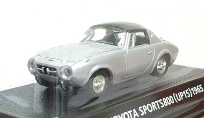 1/64 Konami 1965 TOYOTA SPORTS 800 SILVER diecast car model NEW | eBay