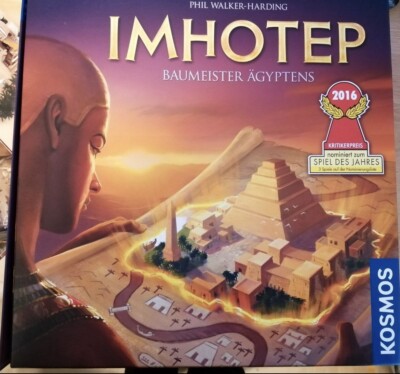 Imhotep - Baumeister Ägyptens von Phil Walker-Harding (2016, Game)