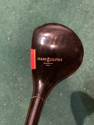 WALTER HAGEN HAIG ULTRA (2) FER acier droit poignée régulière en cuir