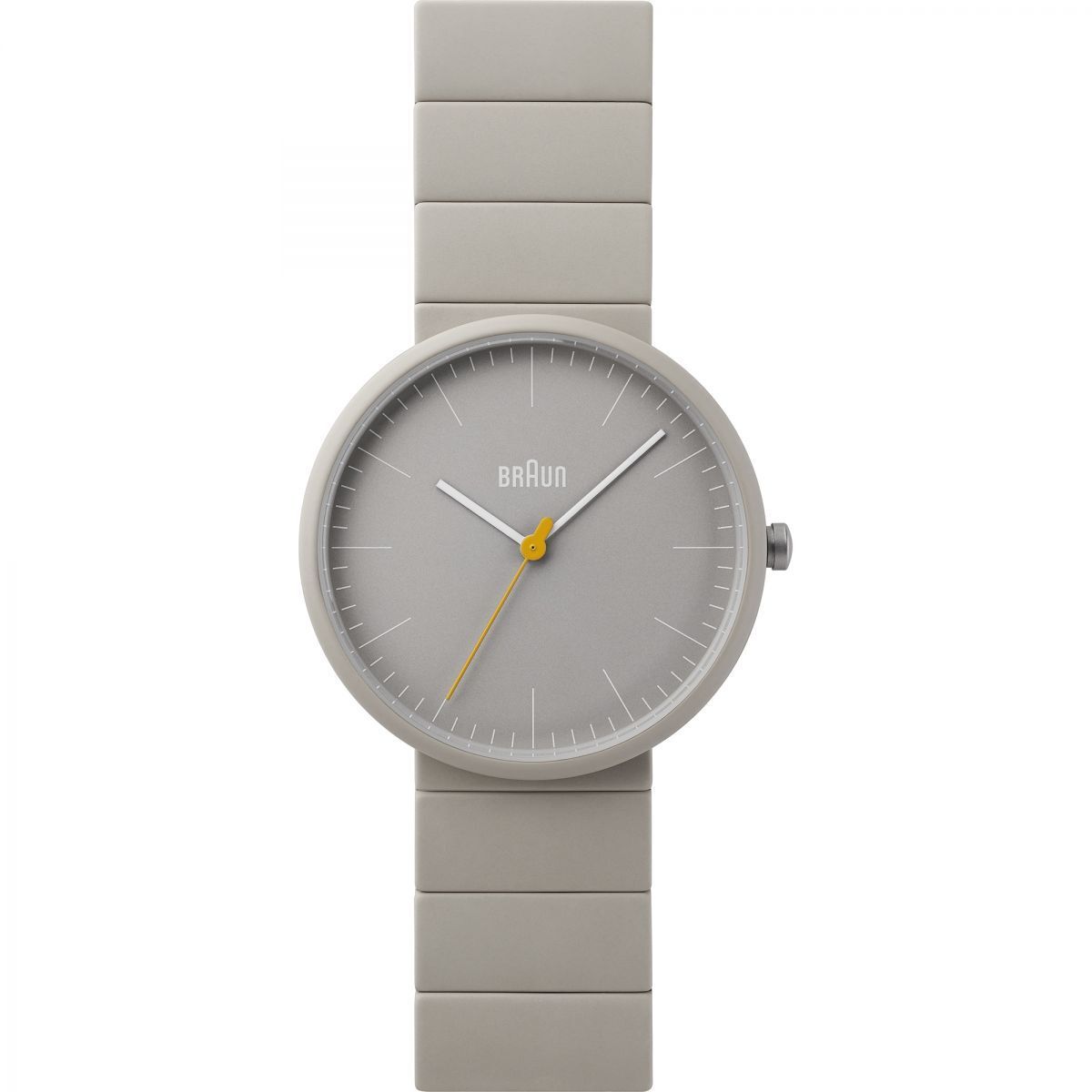 Braun UNISEX Ceramic Quartz Watch With Grey Ceramic Strap BN0171GYGYG