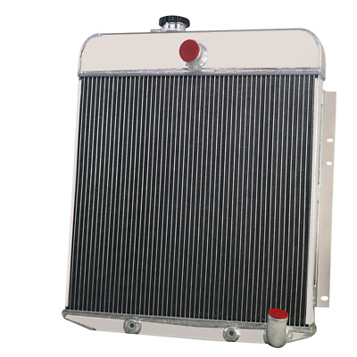 4-Row ALLOY Radiator For 1949 50 49 50 Plymouth Deluxe Special Deluxe Suburban.