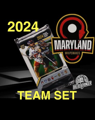 MARYLAND WHIPSNAKES PLL TEAM SET 18 Lacrosse Cards Rambo TJ Malone RC Wheaton RC