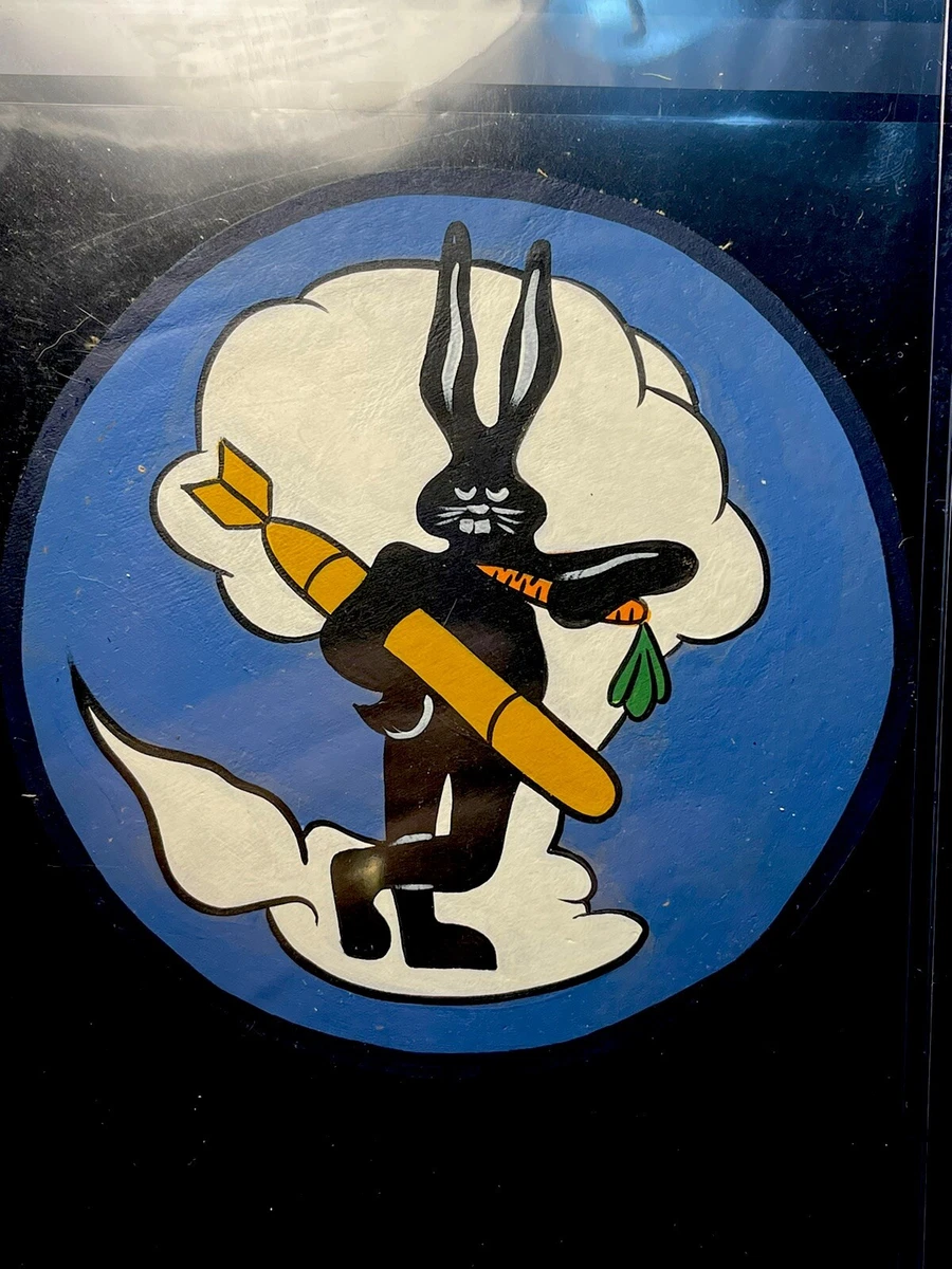 Gorgeous Hand Painted Squadron Leather Patch’s 3 Piece Military Aviation Lot