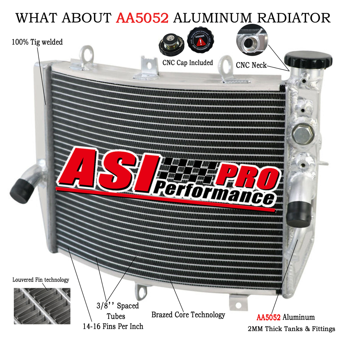 Ryuページ Aluminum Racing Radiator fit 2004-2005 Suzuki GSXR600 GSXR750 GSXR