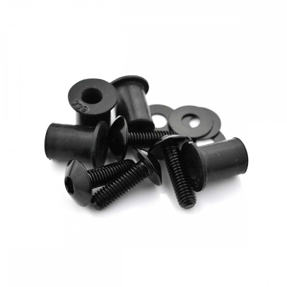 Kawasaki ZX10R 16+ Aluminium Screen Bolt Kit Black | eBay