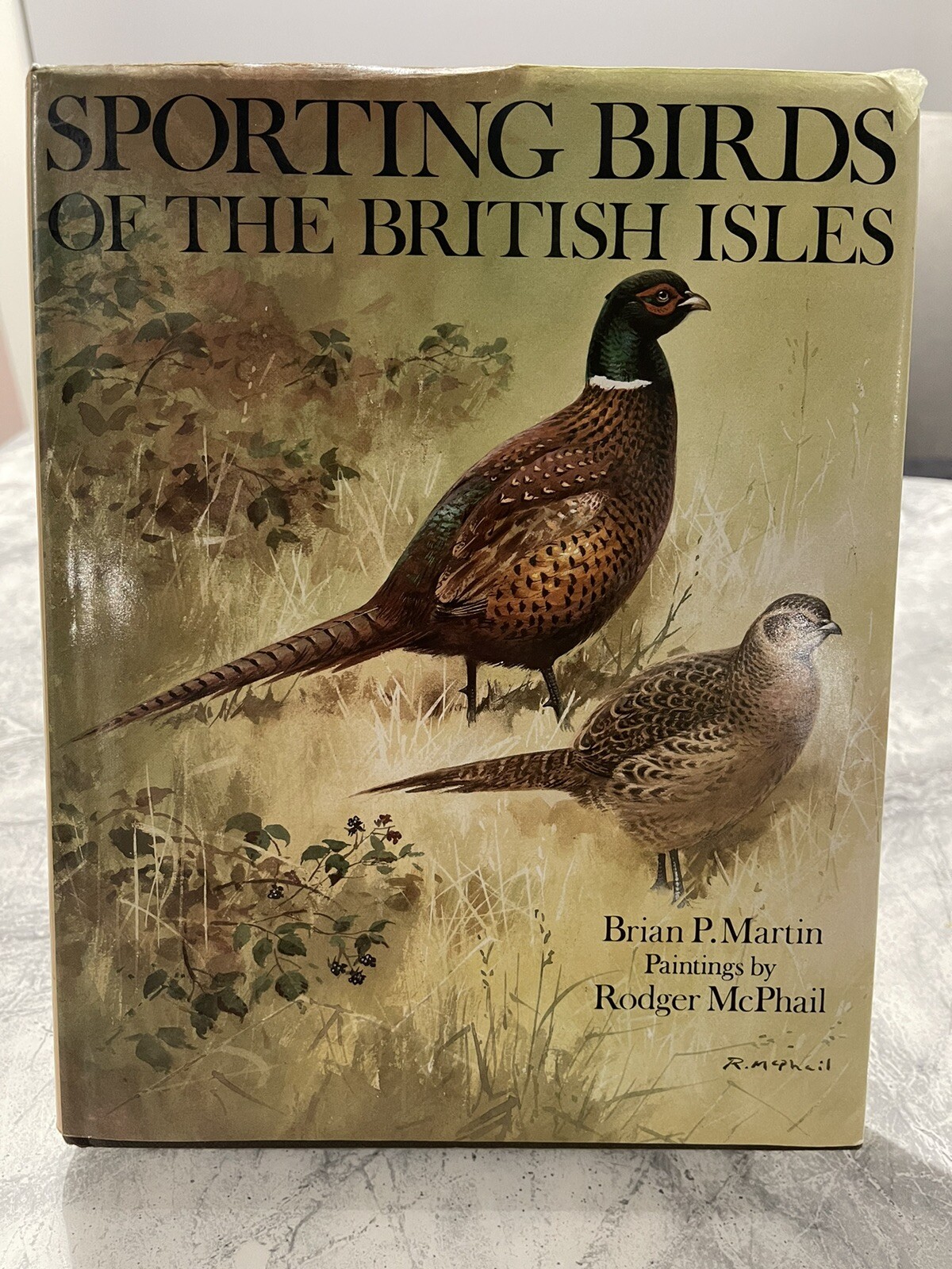 Sporting Birds Of The British Isles Book By Brian P Martin 1st Ed 1984